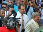 Roger Clemens arraigned Roger Clemens arraigned